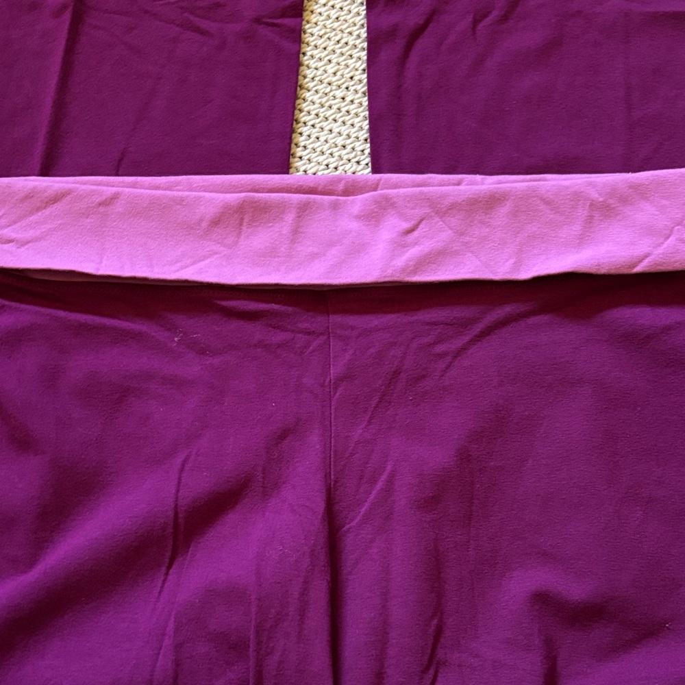 Pants womens new size L 87% cotton 13%Lycra spandex MODA INTERNATIONAL flare leg